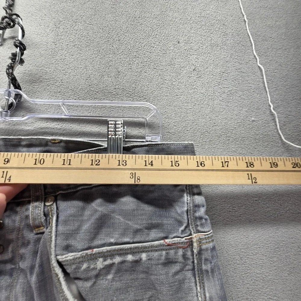 Vintage Levis Engineered Jeans Mens Grey Buckle Back Twisted Button Fits 30x26